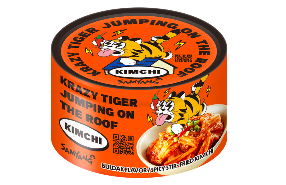 Krazy Tiger Jumping on the Roof Kimchi (Buldak Flavor)